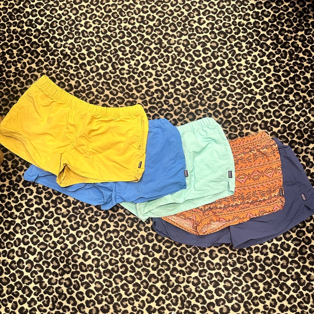 5 pairs, lightly wore Patagonia shorts. All size XL
